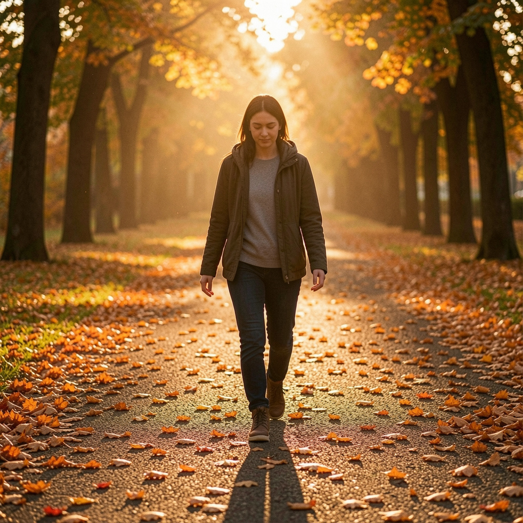Person maintaining a consistent awareness practice